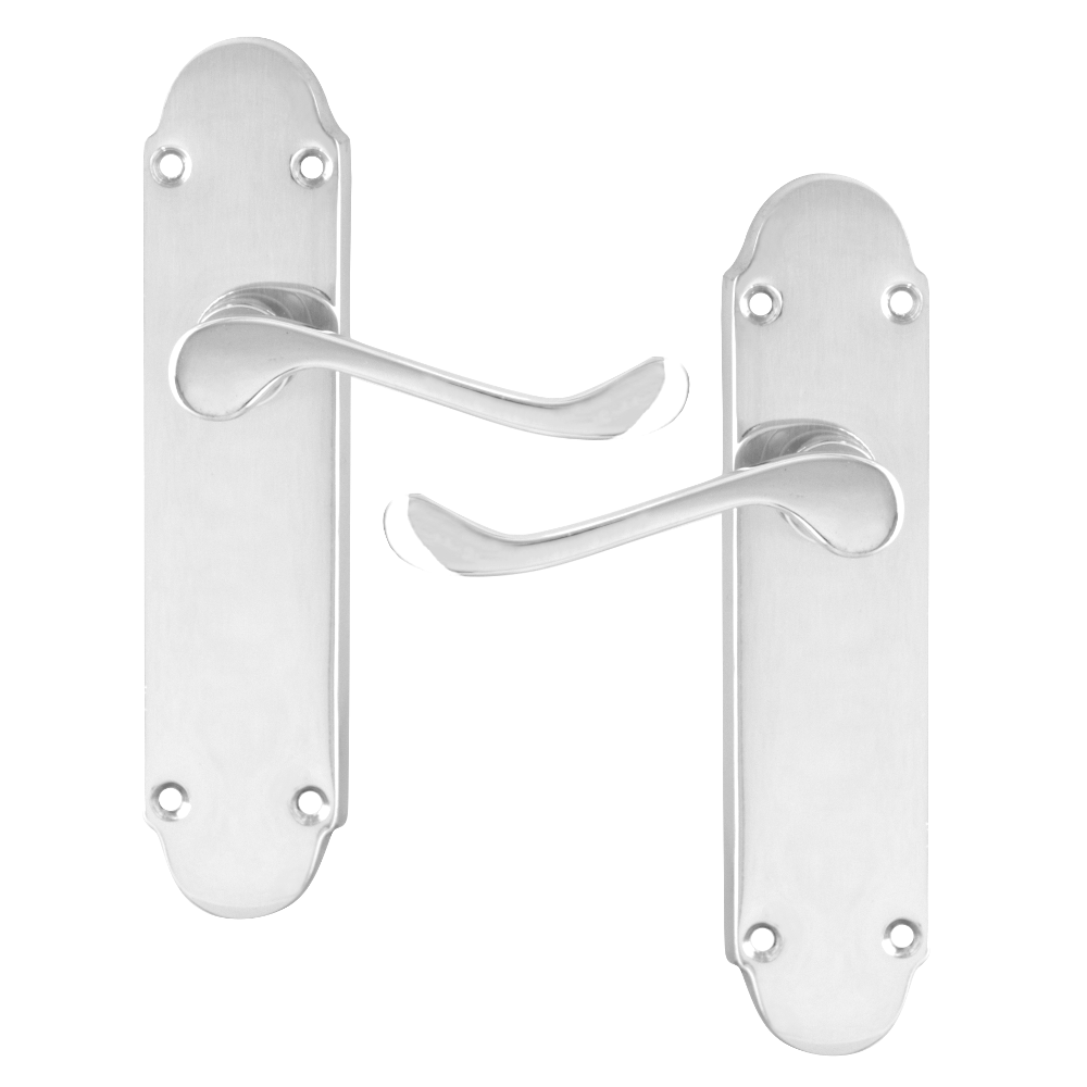 ASEC Oakley Plate Mounted Lever Furniture - CP Lever Latch Visi