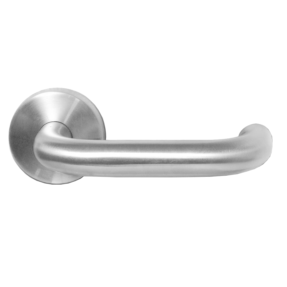 ASEC Stainless Steel Round Rose Lever Furniture - SSS Return To Door