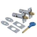 ASEC Door Security Rack Bolt & Key - 60mm PC Visi
