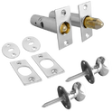 ASEC Door Security Rack Bolt & Turn - 60mm CP Visi