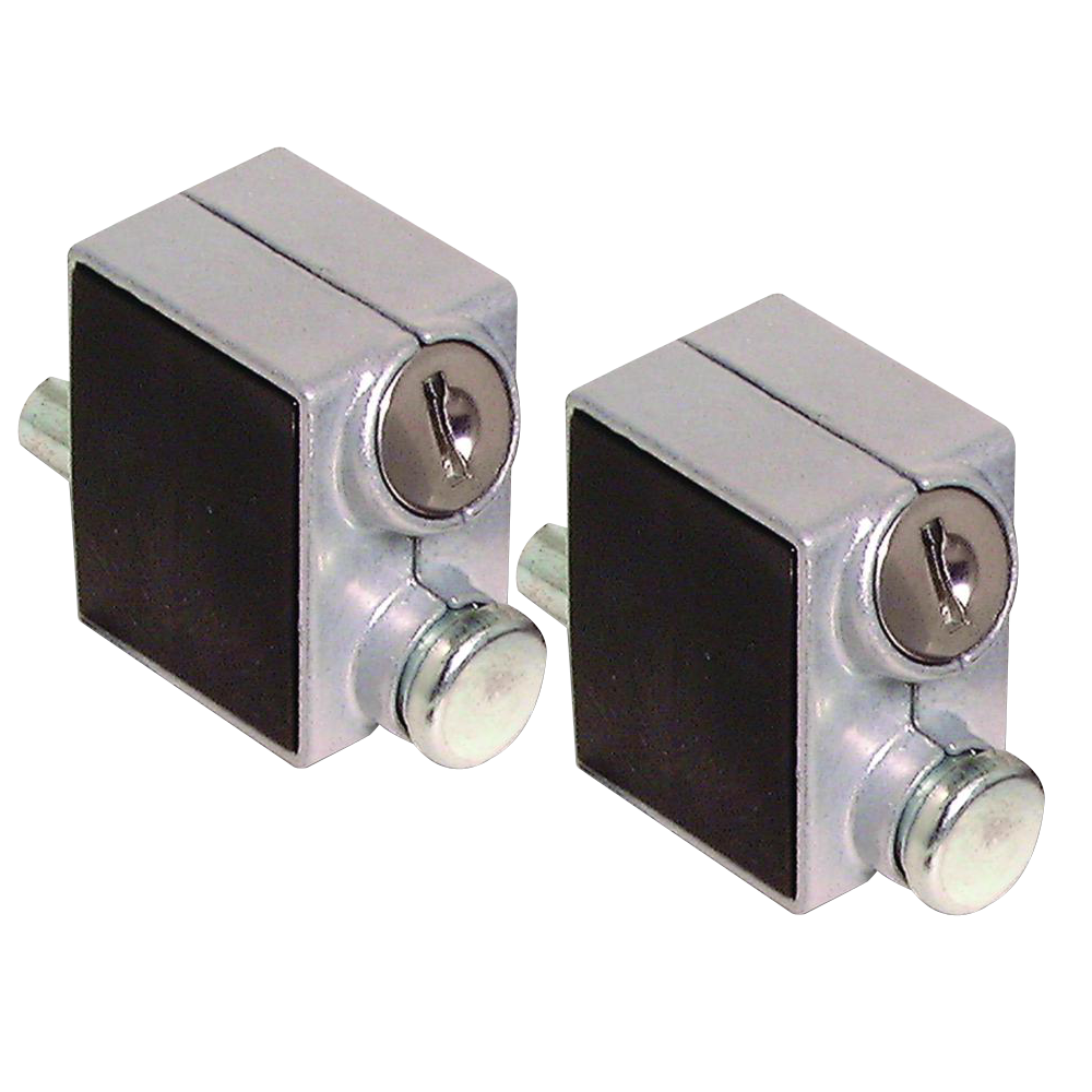 ASEC Patio Lock - SLV KA Pair Visi
