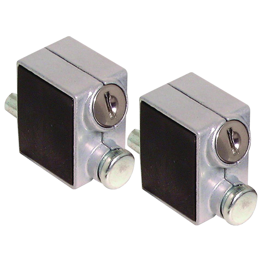 ASEC Patio Lock - SLV KA Pair Visi