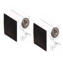 ASEC Patio Lock - WH KA Pair Visi