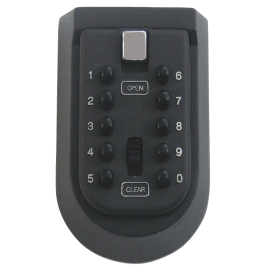 ASEC 6 Key Key Safe Complete With Cover - Black Boxed
