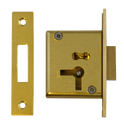 ASEC 15 4 Lever Cut Cupboard Lock - 64mm SB KD RH Visi