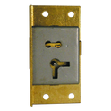 ASEC 20 1 Lever Cut Cupboard Lock - 64mm SB KA LH Visi