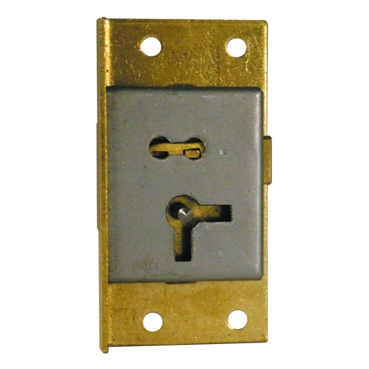 ASEC 20 1 Lever Cut Cupboard Lock - 64mm SB KA LH Visi