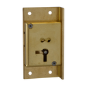 ASEC 61 4 Lever Cut Cupboard Lock - 64mm SB KD RH (Visi)