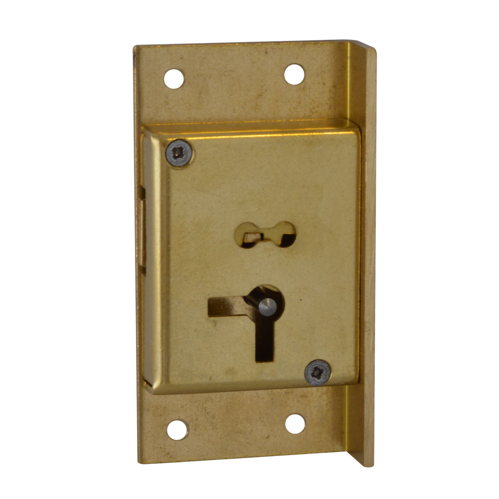 ASEC 61 4 Lever Cut Cupboard Lock - 64mm SB KD RH (Visi)
