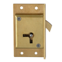 ASEC 80 4 Lever Cut Cupboard Lock - 64mm SB KD RH Visi