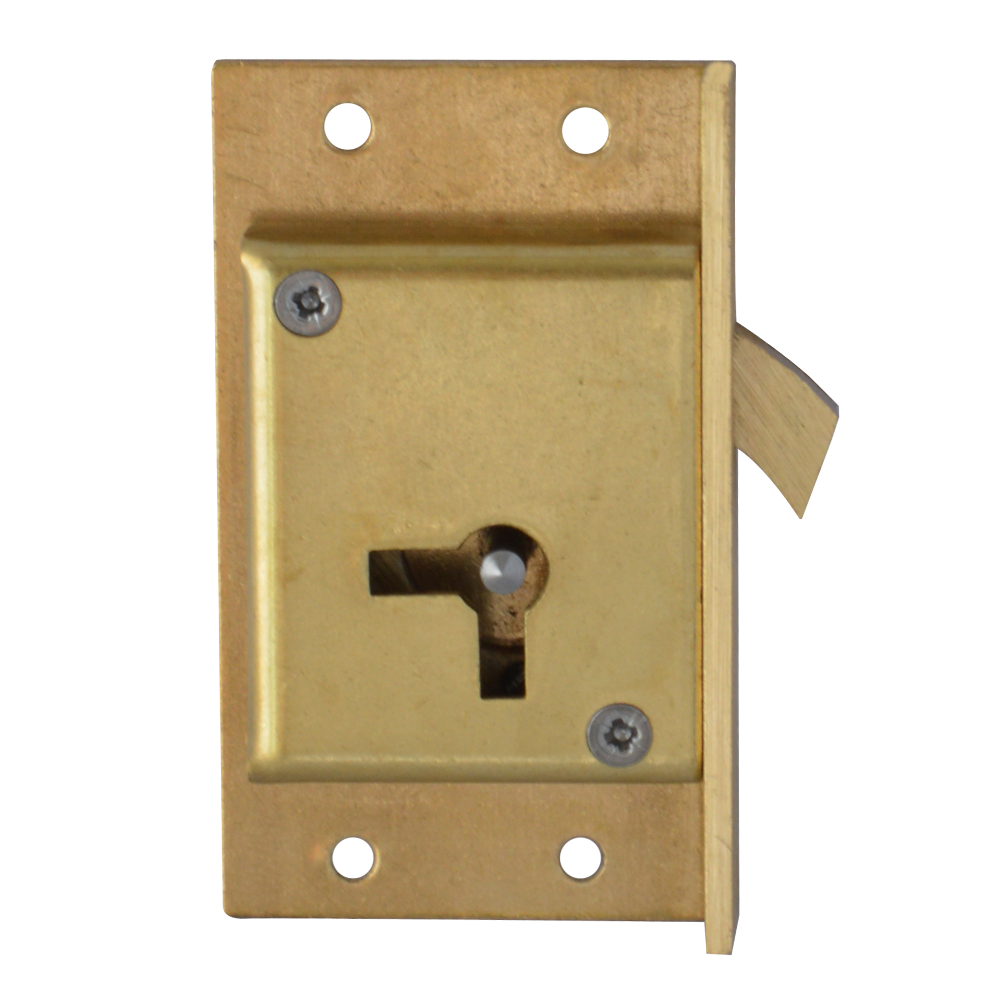 ASEC 80 4 Lever Cut Cupboard Lock - 64mm SB KD RH Visi