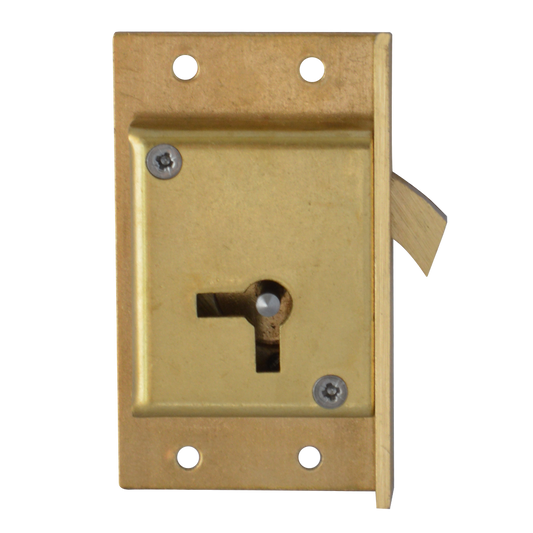 ASEC 80 4 Lever Cut Cupboard Lock - 64mm SB KD RH Visi