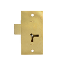 ASEC 100 1 Lever Straight Cupboard Lock - 50mm SB KA Visi