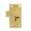 ASEC 100 1 Lever Straight Cupboard Lock - 64mm SB KA Visi