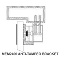 Asec Vortex MEM2400 Brackets - Anti-Tamper