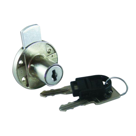 ASEC Round Rim Cupboard Lock - Furniture Lock