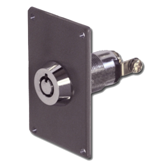 ASEC Electric Key Switch - Chrome