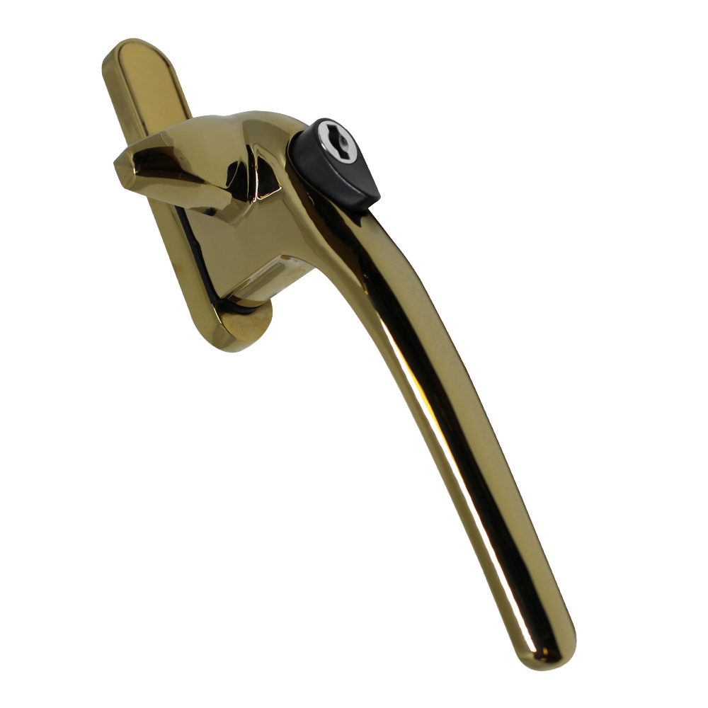 CHAMELEON Adaptable Cockspur Handle Kit - Polished Brass - RH