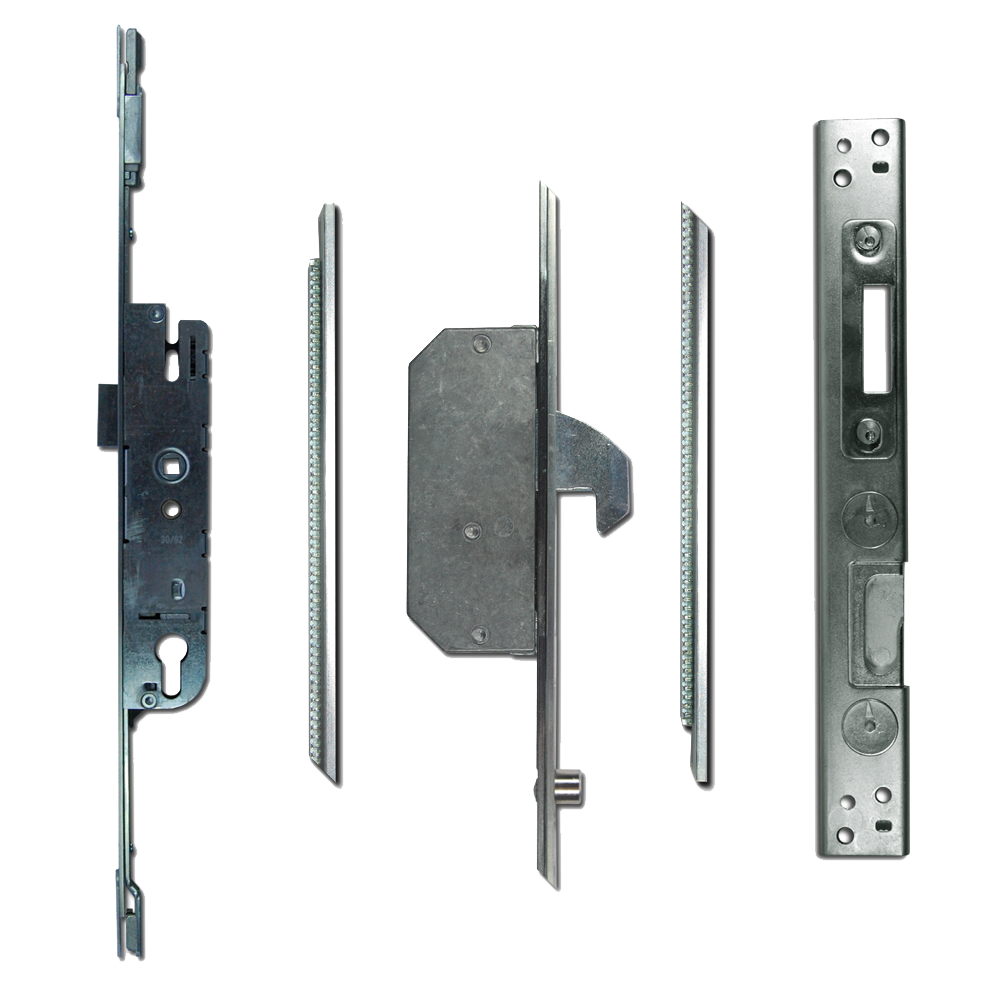 CHAMELEON Adaptable Multipoint Lock 2 Hook & 2 Roller + Keeps - 28/92 Single Spindle