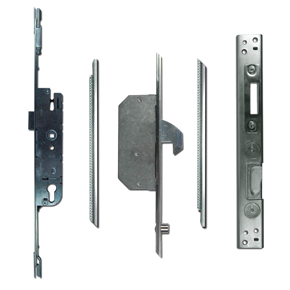 CHAMELEON Adaptable Multipoint Lock 2 Hook & 2 Roller + Keeps - 30/92 Single Spindle