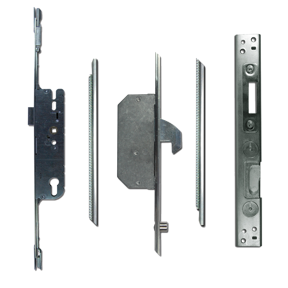 CHAMELEON Adaptable Multipoint Lock 2 Hook & 2 Roller + Keeps - 35/92 Split Spindle