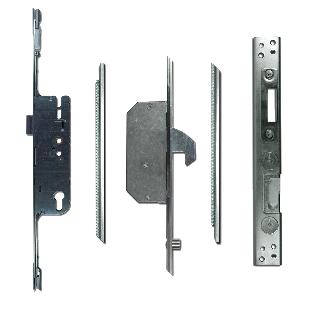 CHAMELEON Adaptable Multipoint Lock 2 Hook & 2 Roller + Keeps - 40/92 Single Spindle