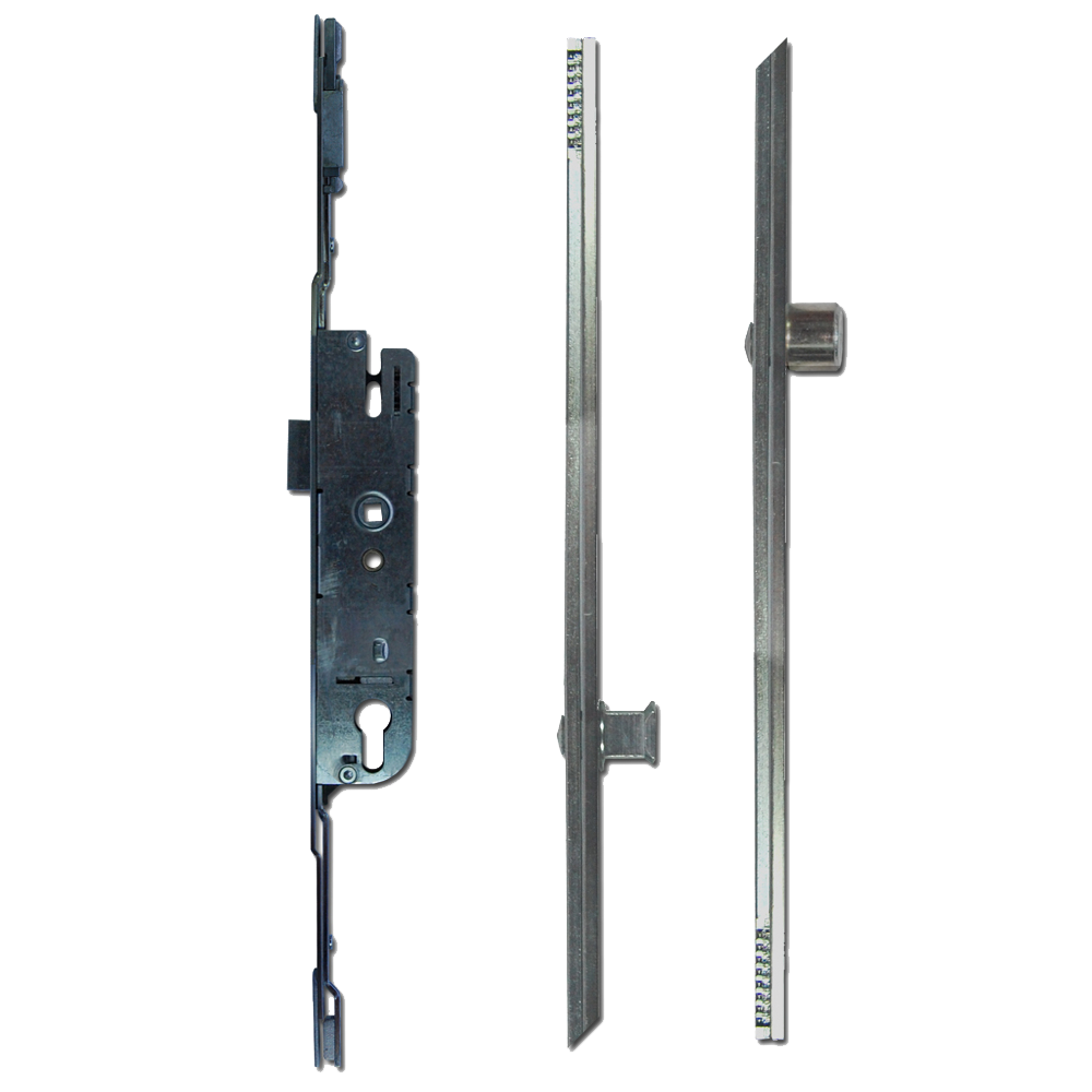 CHAMELEON Adaptable Multipoint Lock 2 Mushroom & 2 Roller + Keeps - 28mm Backset