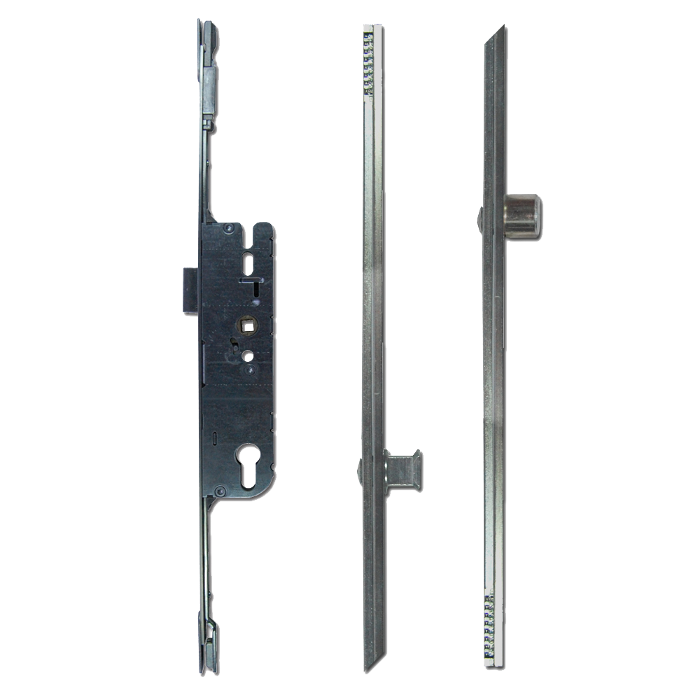CHAMELEON Adaptable Multipoint Lock 2 Mushroom & 2 Roller + Keeps - 35mm Backset