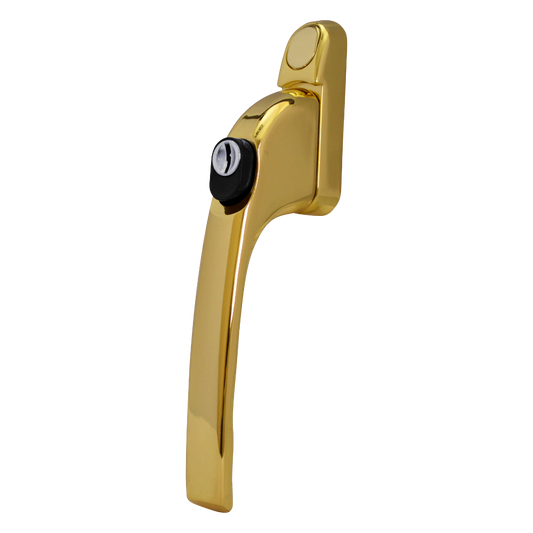 CHAMELEON Adaptable Inline Window Espag Handle (15mm - 55mm) - Polished Brass