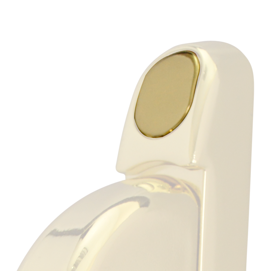 CHAMELEON Window Espag Handle Screw Cover - Polished Brass