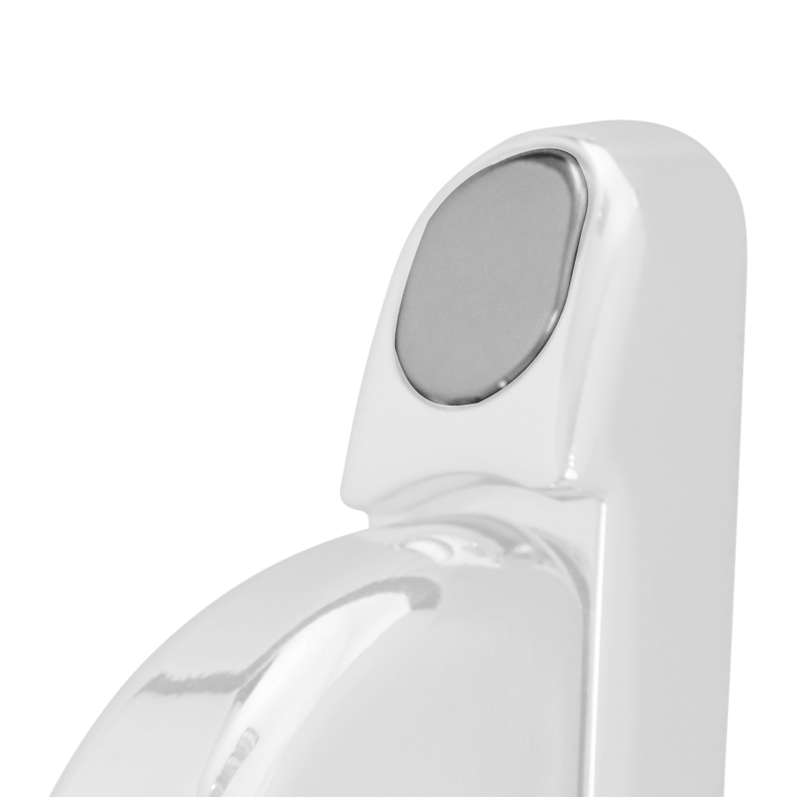 CHAMELEON Window Espag Handle Screw Cover - Polished Chrome