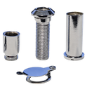 CHAMELEON Adaptable 160° Degree Door Viewer - Polished Chrome (35mm - 85mm)