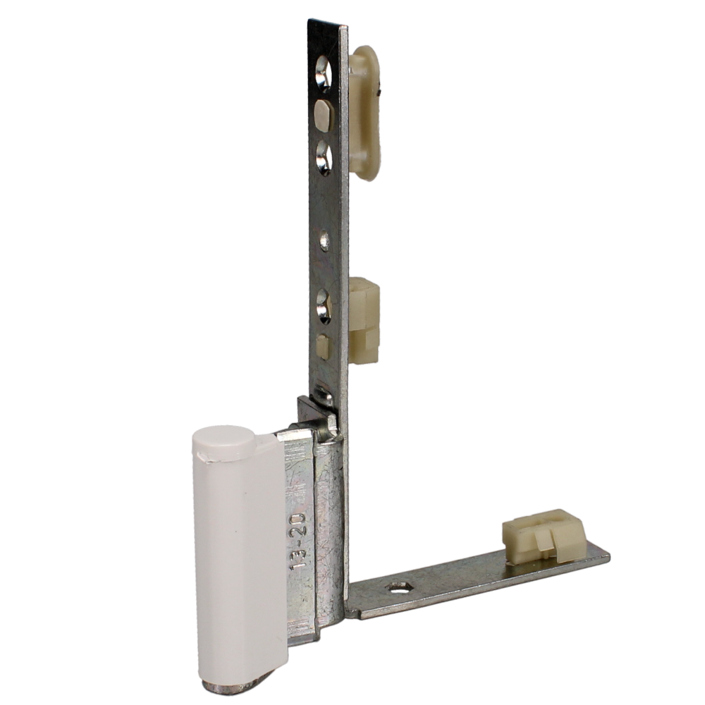 CHAMELEON Tilt Before Turn Rebated Corner With White Cover - 13mm Axis Left Hand