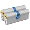 CAVEO TS007 3* Double Euro Dimple Cylinder Keyed Alike - 85mm 40(Ext)/45 (35/10/40) 3 Keys