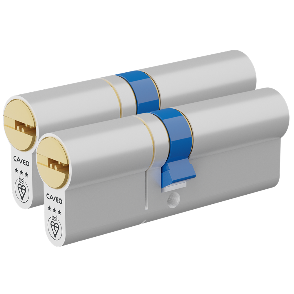 CAVEO TS007 3* Double Euro Dimple Cylinder Keyed Alike - 85mm 40(Ext)/45 (35/10/40) 3 Keys