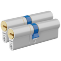 CAVEO TS007 3* Double Euro Dimple Cylinder Keyed Alike - 90mm 40(Ext)/50 (35/10/45) 3 Keys