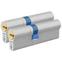 CAVEO TS007 3* Double Euro Dimple Cylinder Keyed Alike - 95mm 40(Ext)/55 (35/10/50) 3 Keys