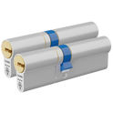 CAVEO TS007 3* Double Euro Dimple Cylinder Keyed Alike - 100mm 45(Ext)/55 (40/10/50) 3 Keys