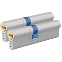 CAVEO TS007 3* Double Euro Dimple Cylinder Keyed Alike - 105mm 45(Ext)/60 (40/10/55) 3 Keys