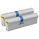 CAVEO TS007 3* Double Euro Dimple Cylinder Keyed Alike - 110mm 45(Ext)/65 (40/10/60) 3 Keys