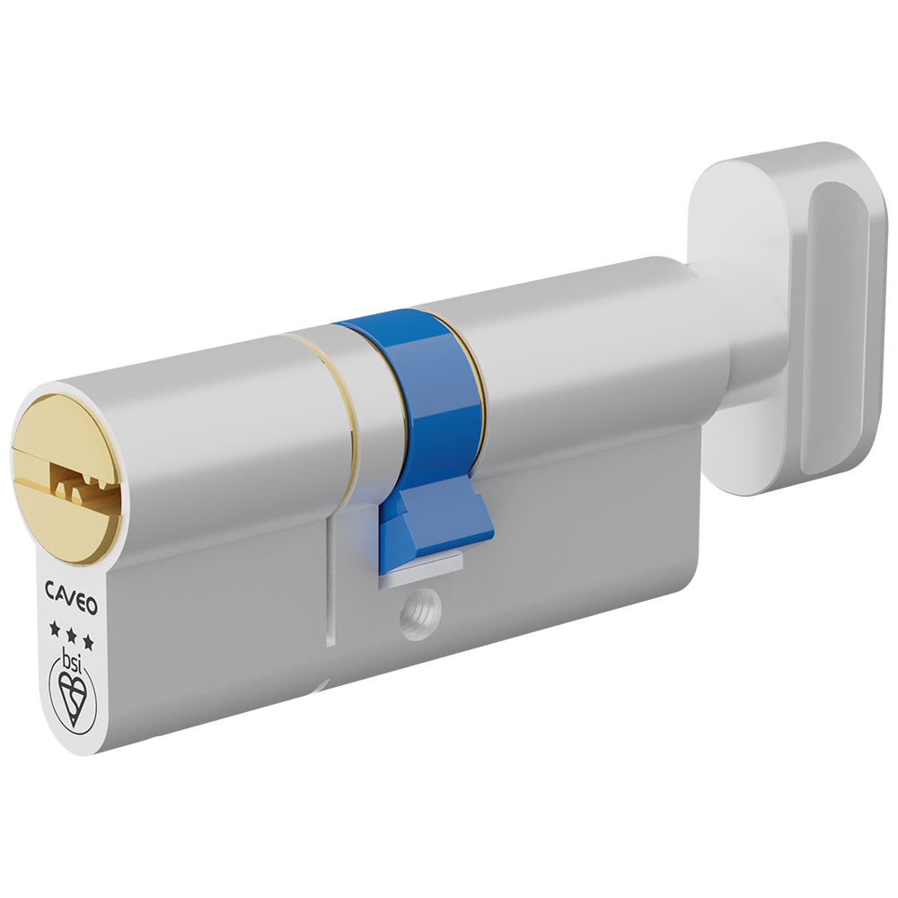 CAVEO TS007 3* Key & Turn Euro Dimple Cylinder - 70mm 35(Ext)/35 (30/10/30T) KD