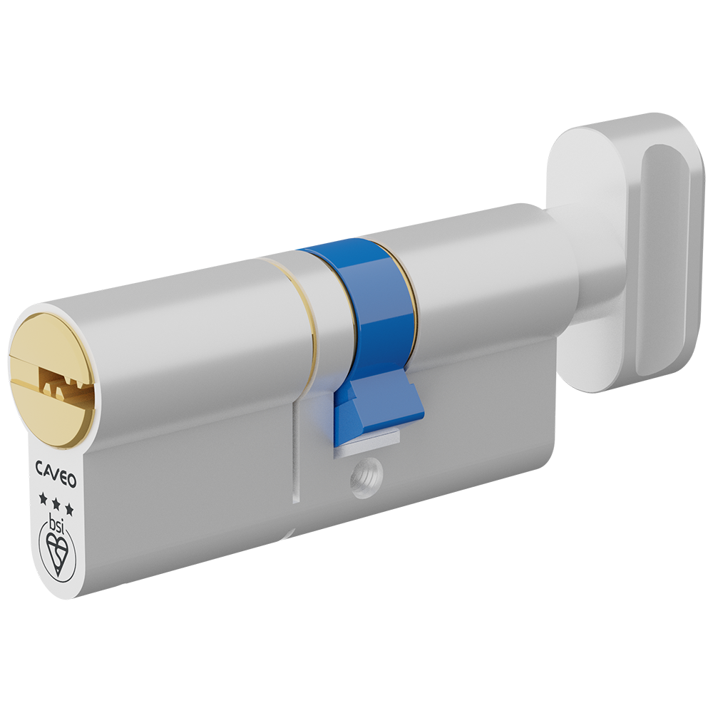 CAVEO TS007 3* Key & Turn Euro Dimple Cylinder - 75mm 40(Ext)/35 (35/10/30T) KD