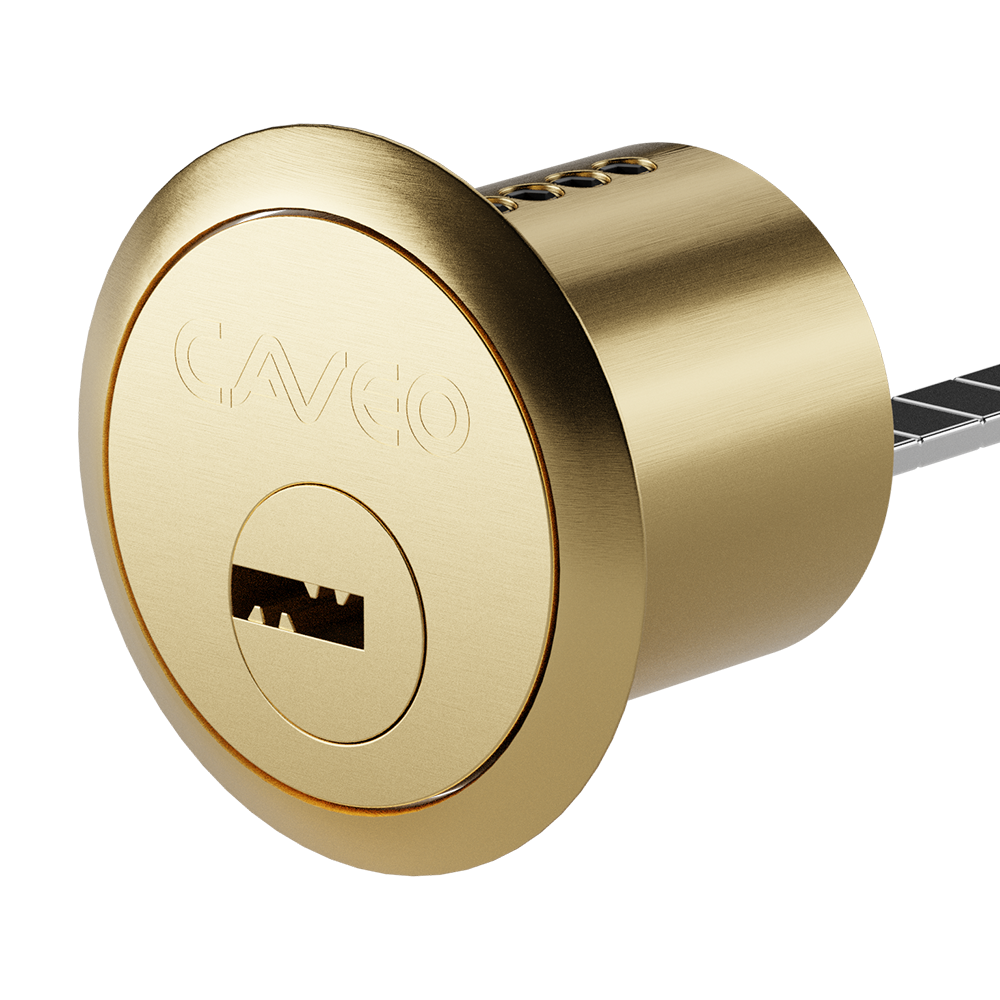 CAVEO Dimple Rim Cylinder - PB KD