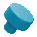 CAVEO Key Insert 100 Per Pack - Blue