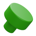 CAVEO Key Insert 100 Per Pack - Green