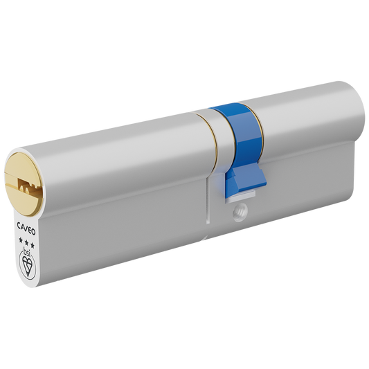 CAVEO TS007 3* Double Euro Dimple Cylinder - 100mm 60(Ext)/40 (55/10/35) KD