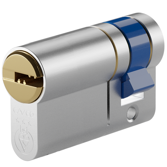 CAVEO TS007 3* Half Euro Dimple Cylinder - 45mm (35/10) KD