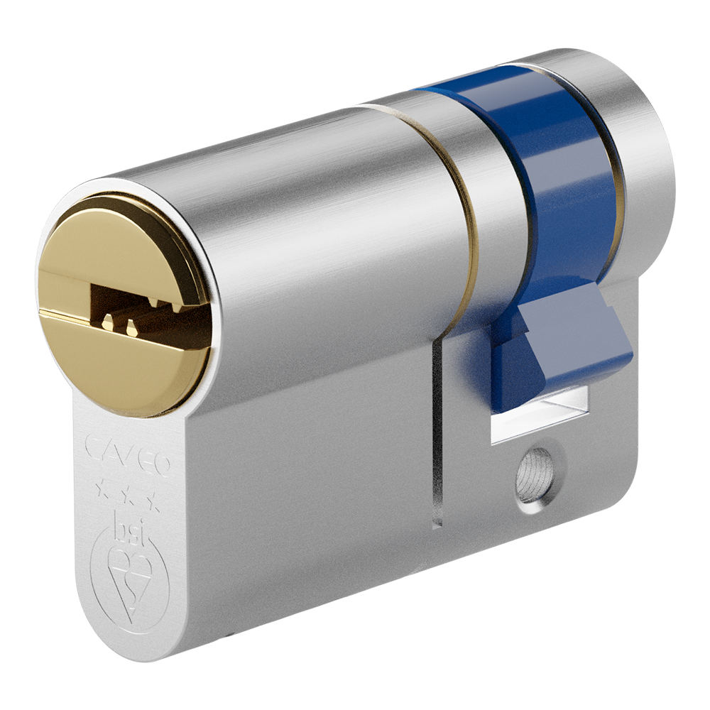 CAVEO TS007 3* Half Euro Dimple Cylinder - 40mm (30/10) KD