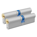 CAVEO TS007 3* Double Euro Dimple Cylinder Keyed Alike - 105mm 60(Ext)/45 (55/10/40) 3 Keys