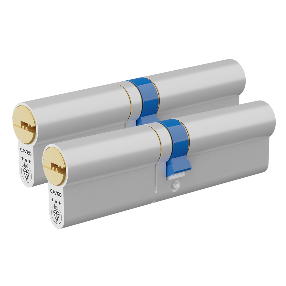CAVEO TS007 3* Double Euro Dimple Cylinder Keyed Alike - 105mm 60(Ext)/45 (55/10/40) 3 Keys